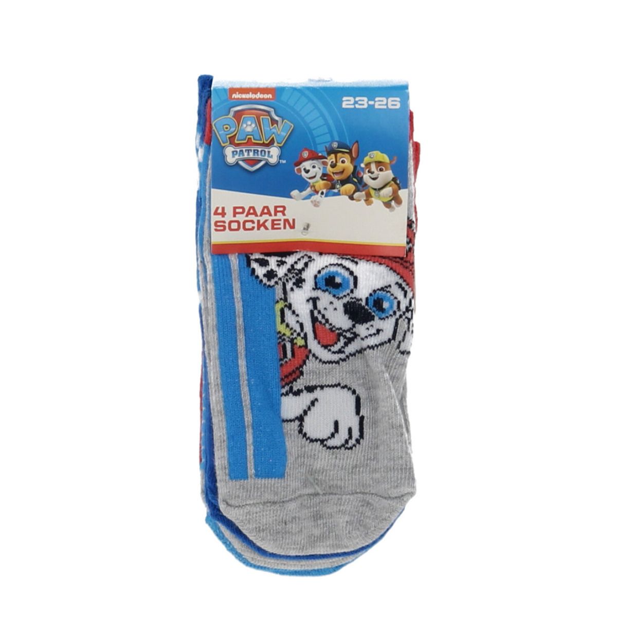 Paw Patrol Strømper 4 Pack
